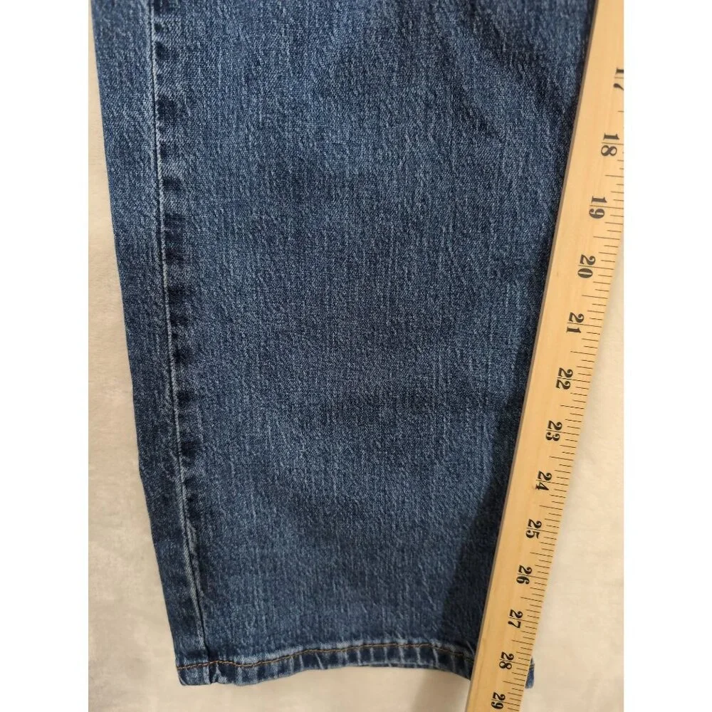 Levis 505 Jeans Mens 38 x 32 Measure 38 x‎ 28.5 Blue Straight Leg Regular Fit